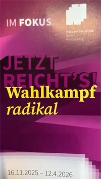 Flyer der Sonderausstellung, stark verkleinert