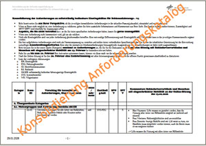Verkleinerte Seite Konsolidierung der Anforderungen Verkleinerte Seite Konsolidierung der Anforderungen