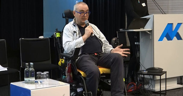 Bernd Kittendorf auf dem Podium in Kirkel, Foto: Claudia Kittendorf-Wolf, 2024 Bernd Kittendorf auf dem Podium in Kirkel, Foto: Claudia Kittendorf-Wolf, 2024